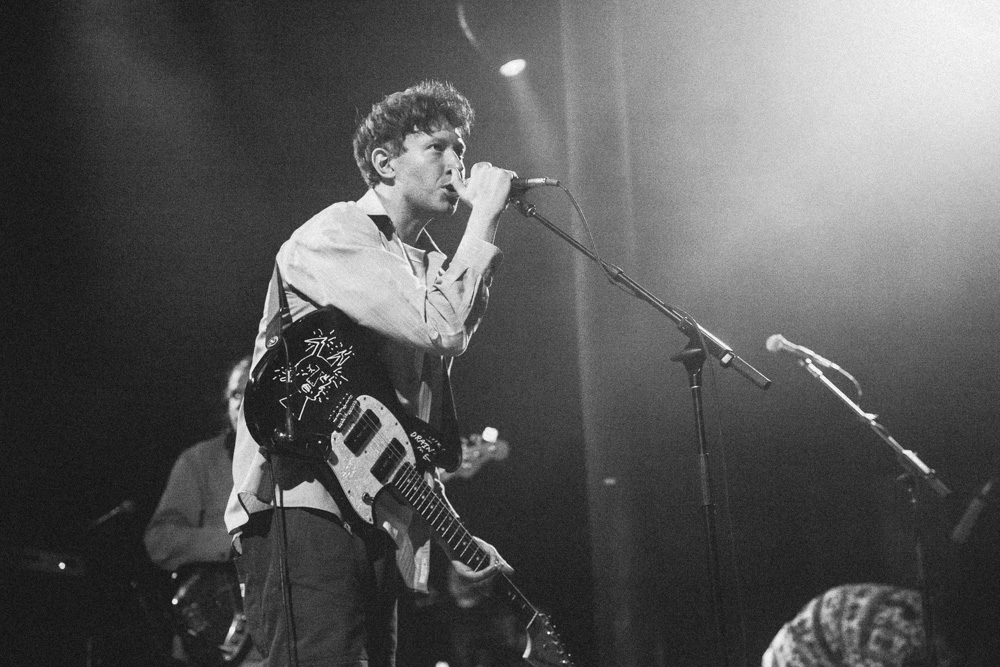 King Krule, Roseland Theater, photo by Blake Sourisseau