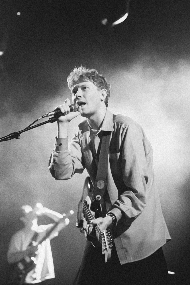 King Krule, Roseland Theater, photo by Blake Sourisseau