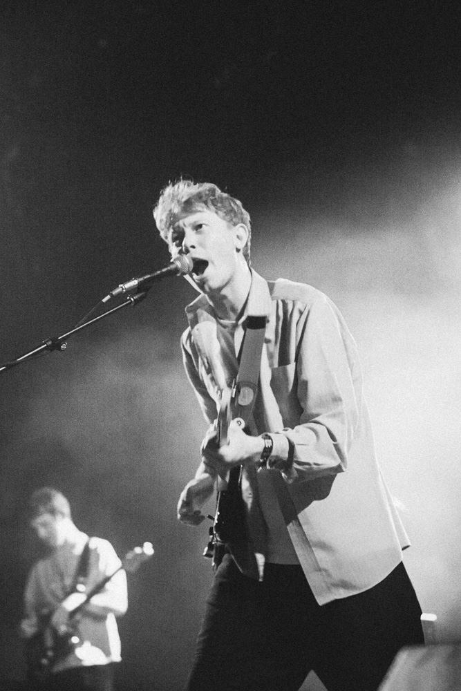 King Krule, Roseland Theater, photo by Blake Sourisseau