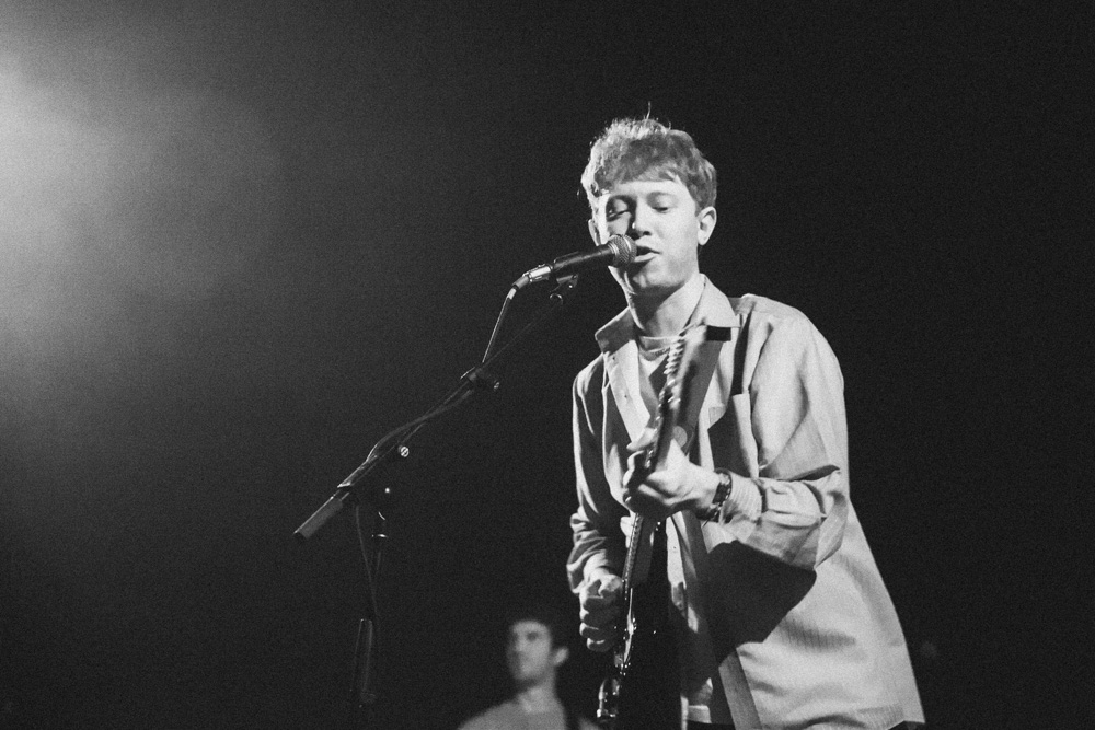 King Krule, Roseland Theater, photo by Blake Sourisseau