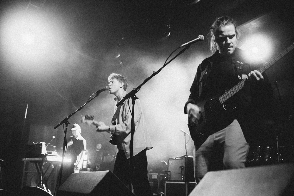 King Krule, Roseland Theater, photo by Blake Sourisseau