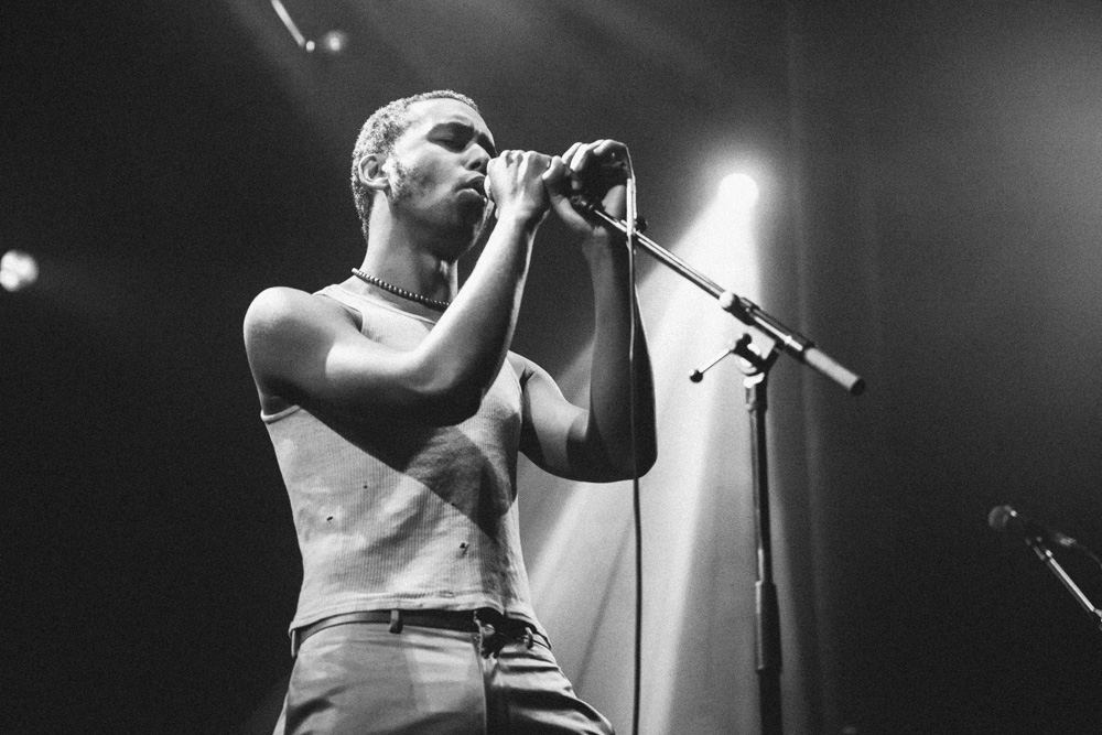 Slauson Malone, Roseland Theater, photo by Blake Sourisseau