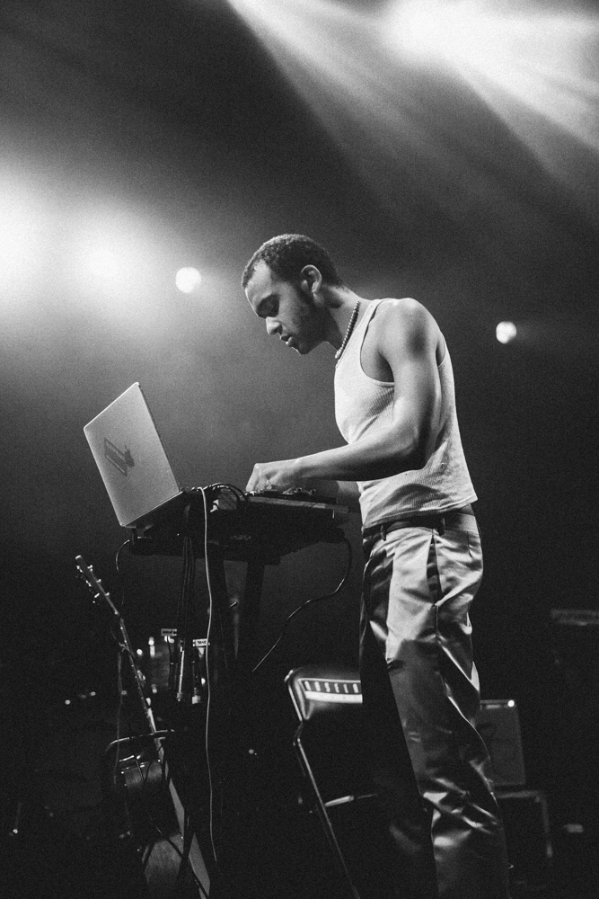 Slauson Malone, Roseland Theater, photo by Blake Sourisseau