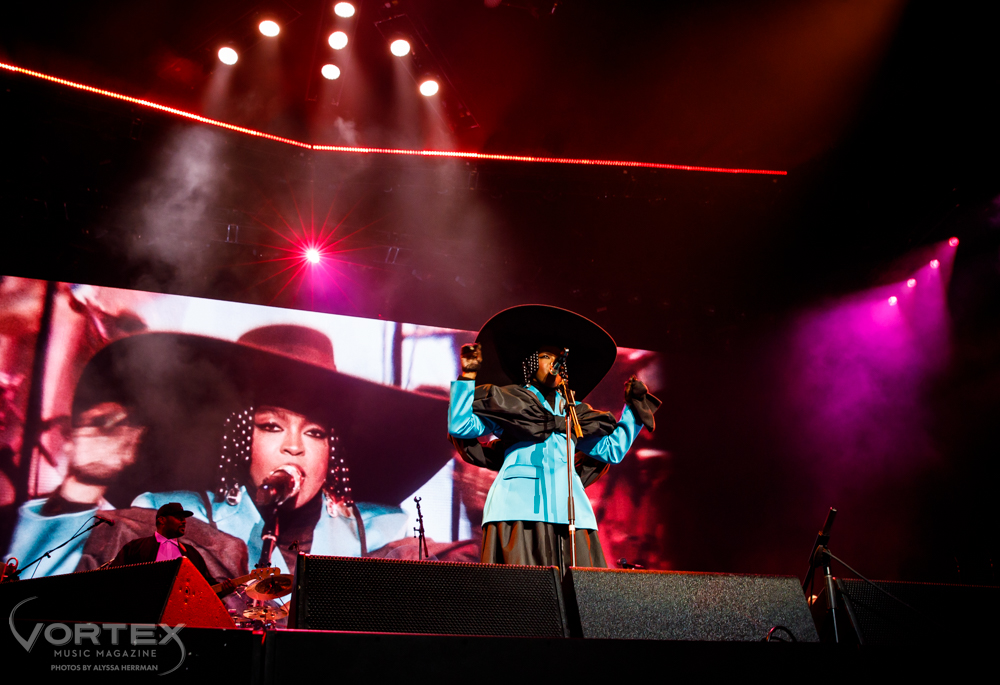 Lauryn Hill, Moda Center, photo by Alyssa Herrman