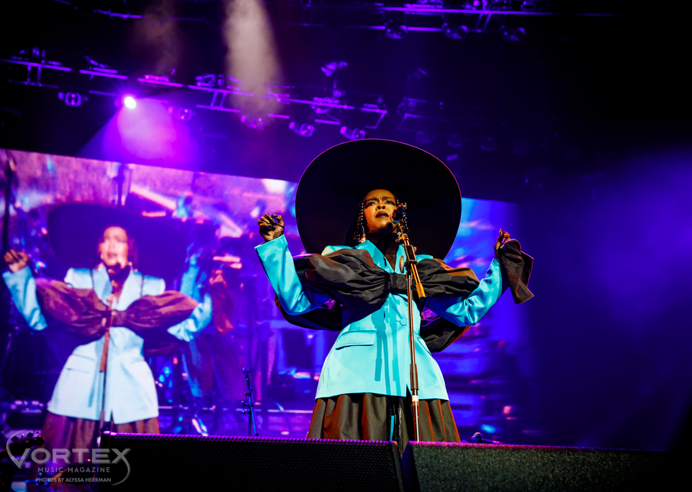 Lauryn Hill, Moda Center, photo by Alyssa Herrman