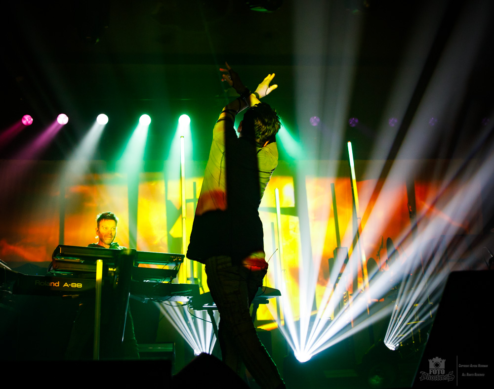 Gary Numan, Roseland Theater, photo by Alyssa Herrman
