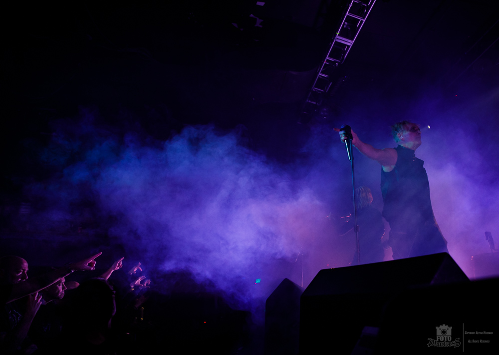 Front Line Assembly, Roseland Theater, photo by Alyssa Herrman