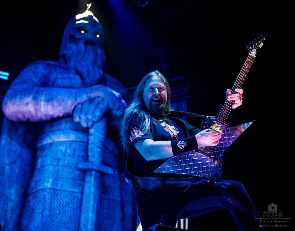 Amon Amarth, Moda Center, photo by Alyssa Herrman
