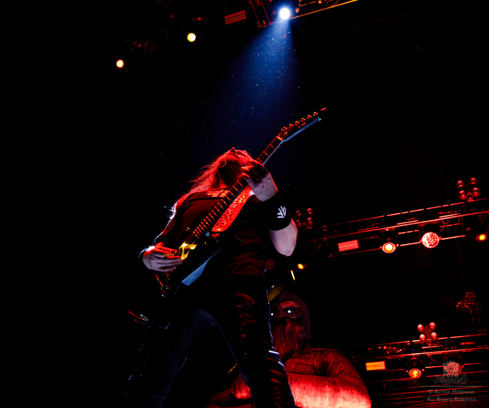 Amon Amarth, Moda Center, photo by Alyssa Herrman