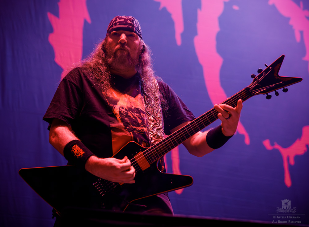 Cannibal Corpse, Moda Center, photo by Alyssa Herrman