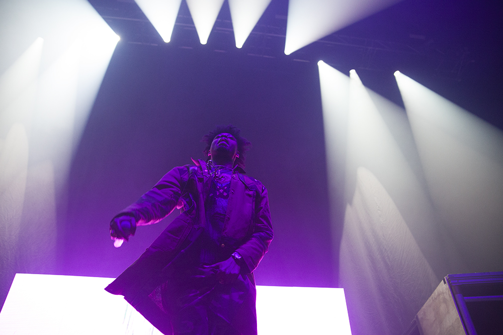 Danny Brown, WaMu Theater, photo by Nathan Harris