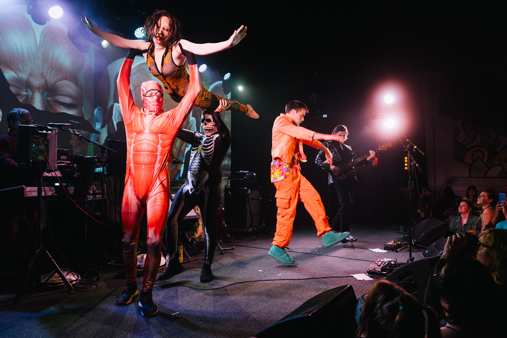 of Montreal, Wonder Ballroom, photo by Blake Sourisseau