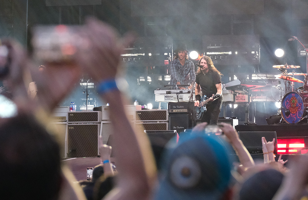 Foo Fighters, Providence Park, photo by Joe Duquette