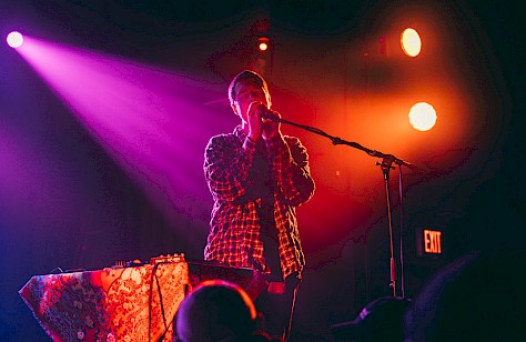 HOMESHAKE, Wonder Ballroom, photo by Blake Sourisseau