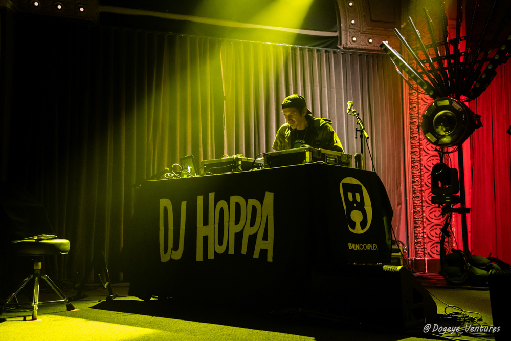 DJ Hoppa, Crystal Ballroom, photo by Ashley Strom