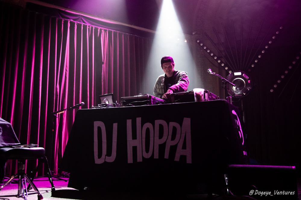 DJ Hoppa, Crystal Ballroom, photo by Ashley Strom