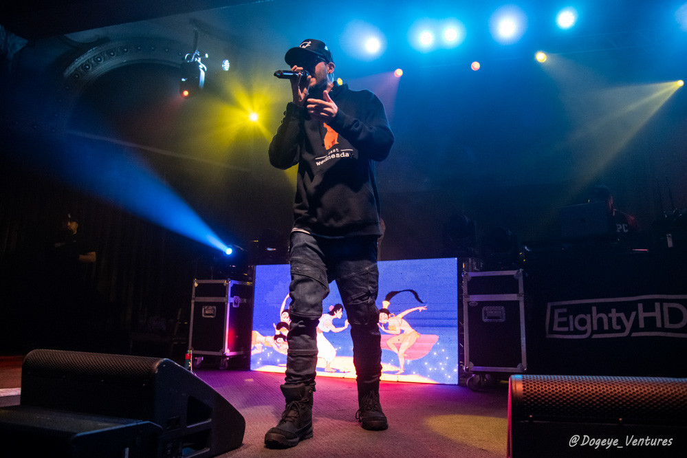 Chris Webby, Crystal Ballroom, photo by Ashley Strom