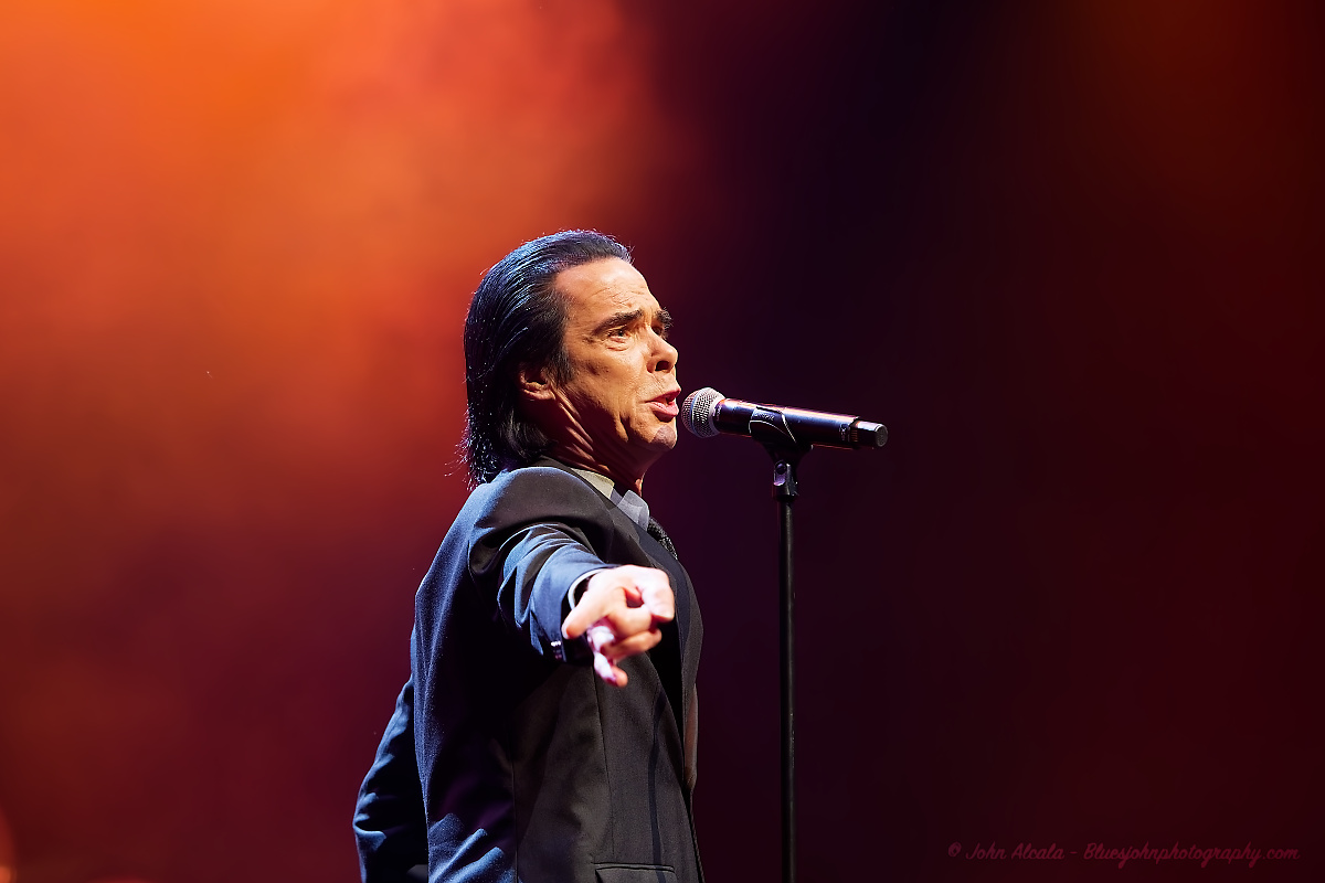 Nick Cave & the Bad Seeds, Theater of the Clouds, photo by John Alcala