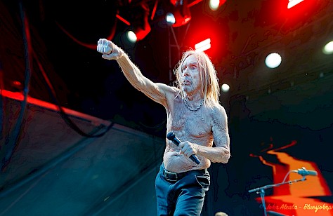 Iggy Pop, Tom McCall Waterfront Park, photo by John Alcala