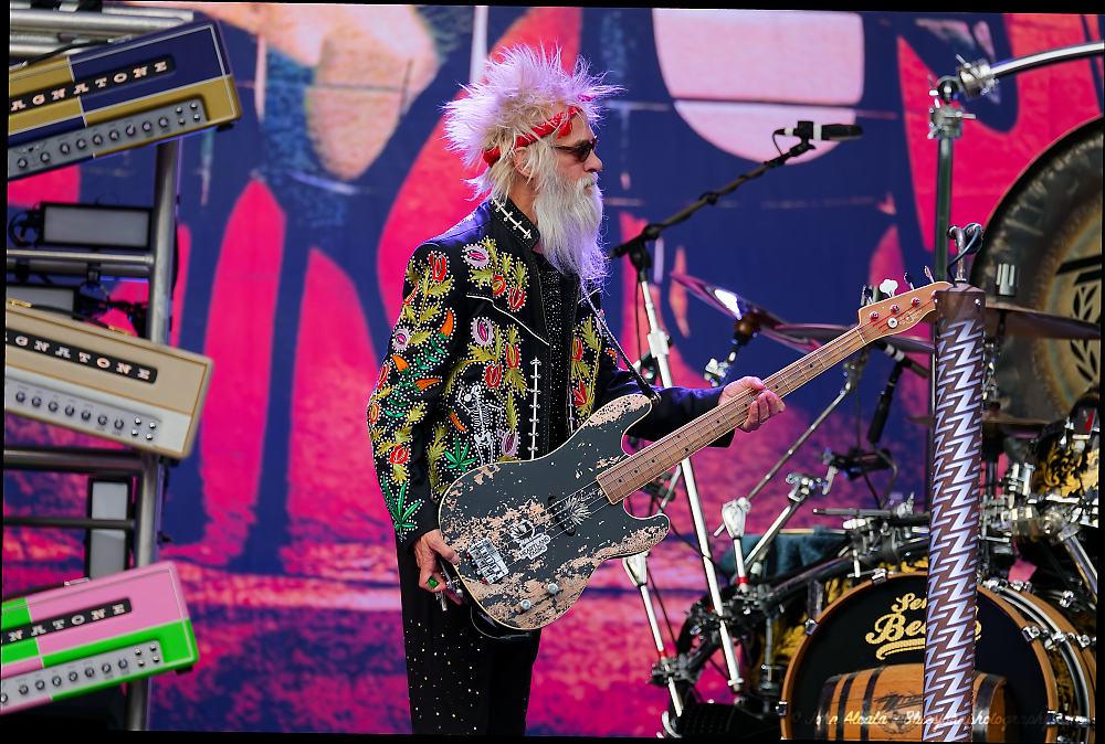ZZ Top, Edgefield Amphitheater, photo by John Alcala