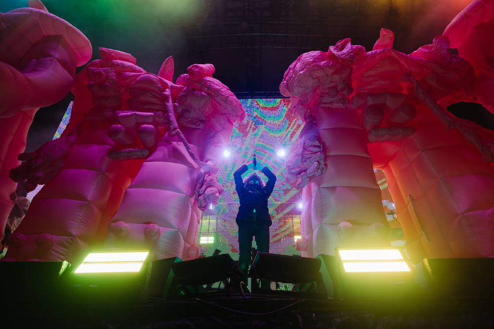 The Flaming Lips, Edgefield Amphitheater, photo by Kai Hayashi