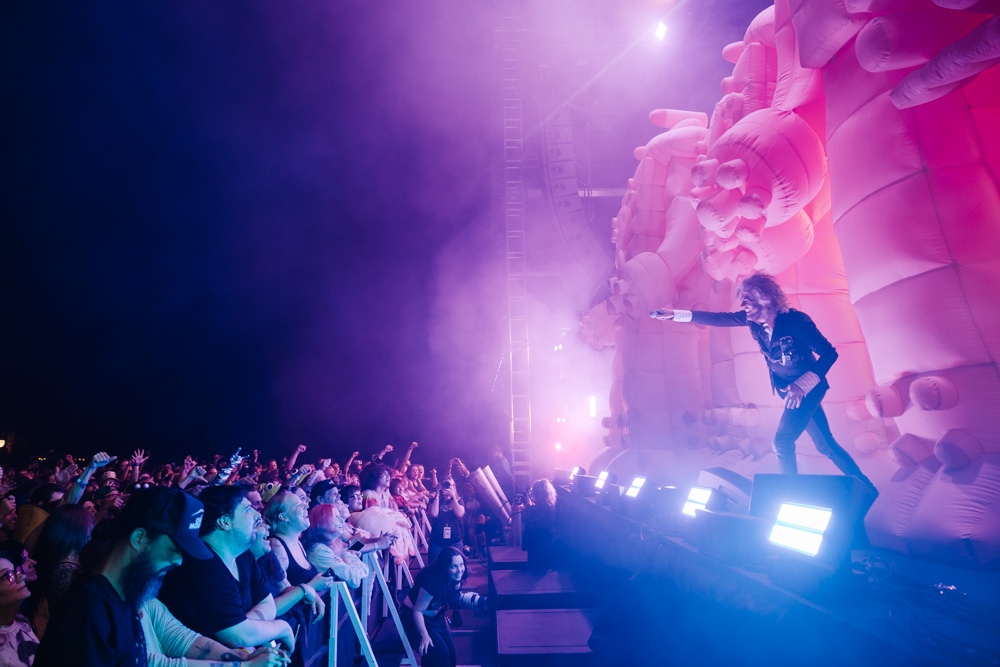 The Flaming Lips, Edgefield Amphitheater, photo by Kai Hayashi