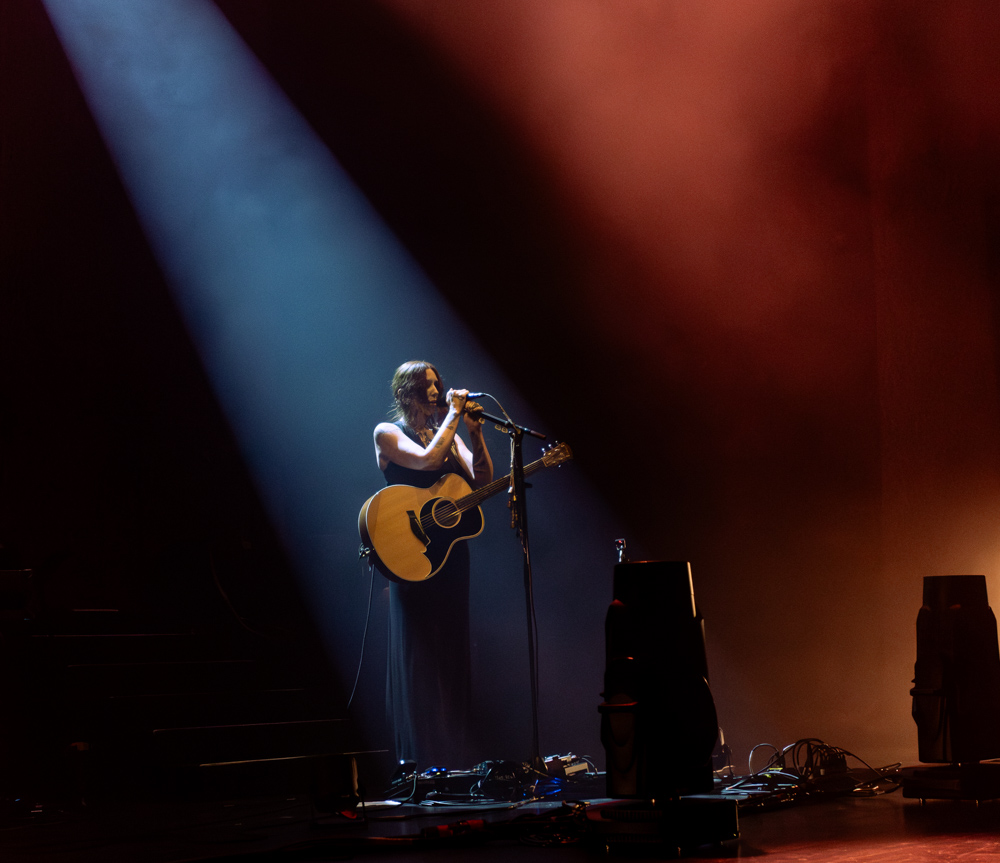 Chelsea Wolfe, Keller Auditorium, photo by Rebecca Terrill