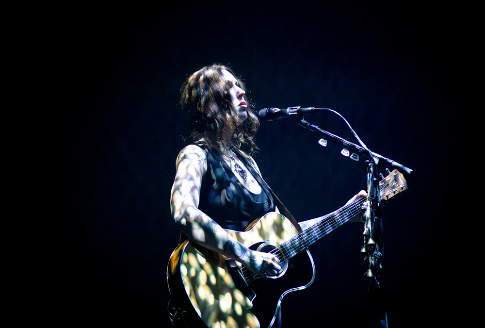 Chelsea Wolfe, Keller Auditorium, photo by Rebecca Terrill
