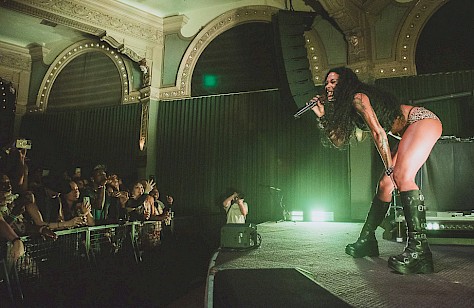Rico Nasty, Crystal Ballroom, photo by Henry Ward