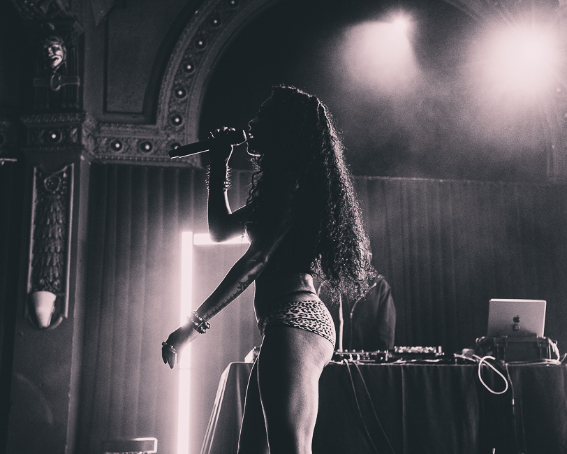 Rico Nasty, Crystal Ballroom, photo by Henry Ward