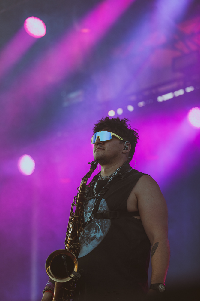 Moon Hooch, Cascade Equinox Festival, photo by Ben Coles