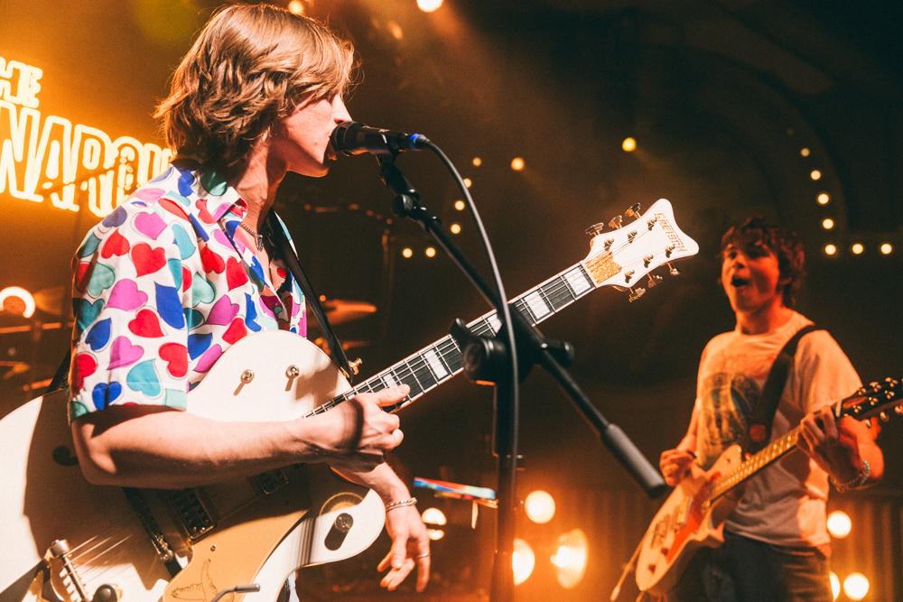 The Runarounds, Crystal Ballroom, photo by Blake Sourisseau