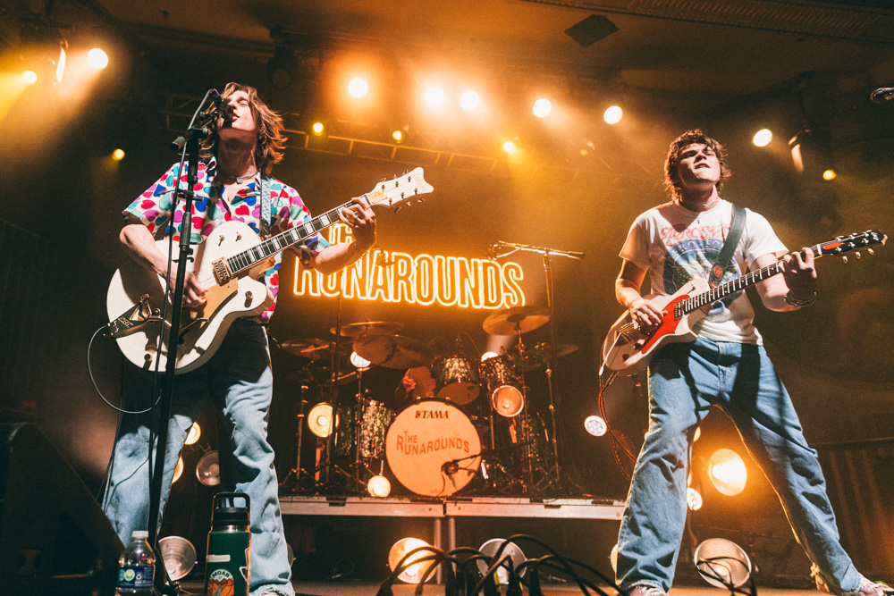 The Runarounds, Crystal Ballroom, photo by Blake Sourisseau