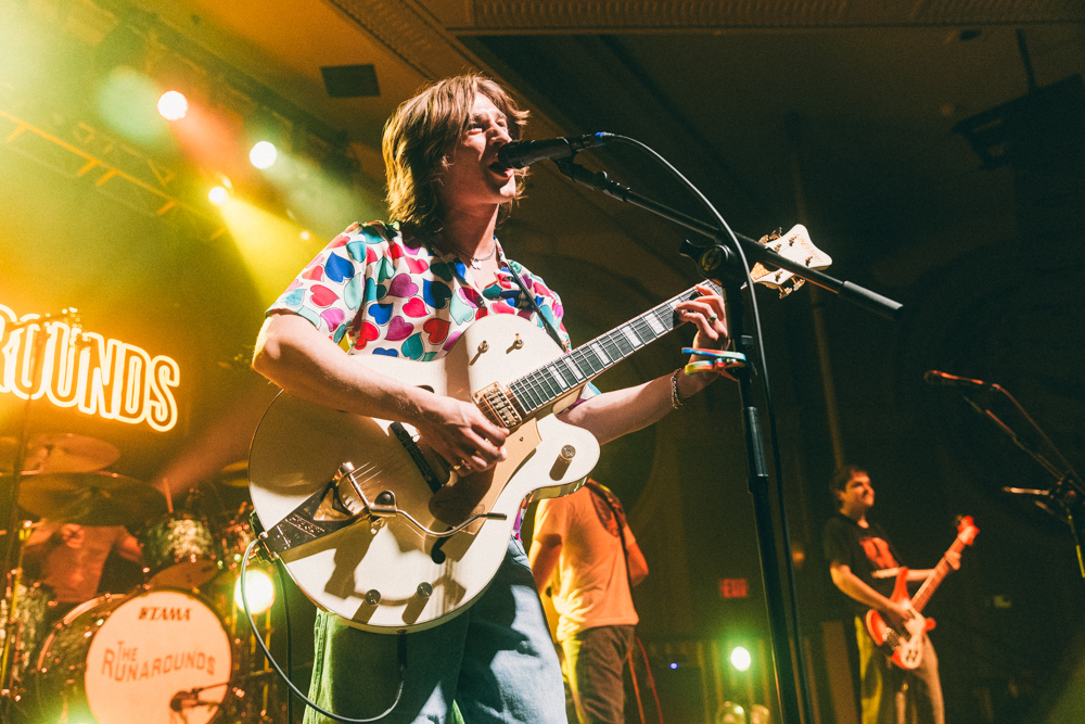 The Runarounds, Crystal Ballroom, photo by Blake Sourisseau