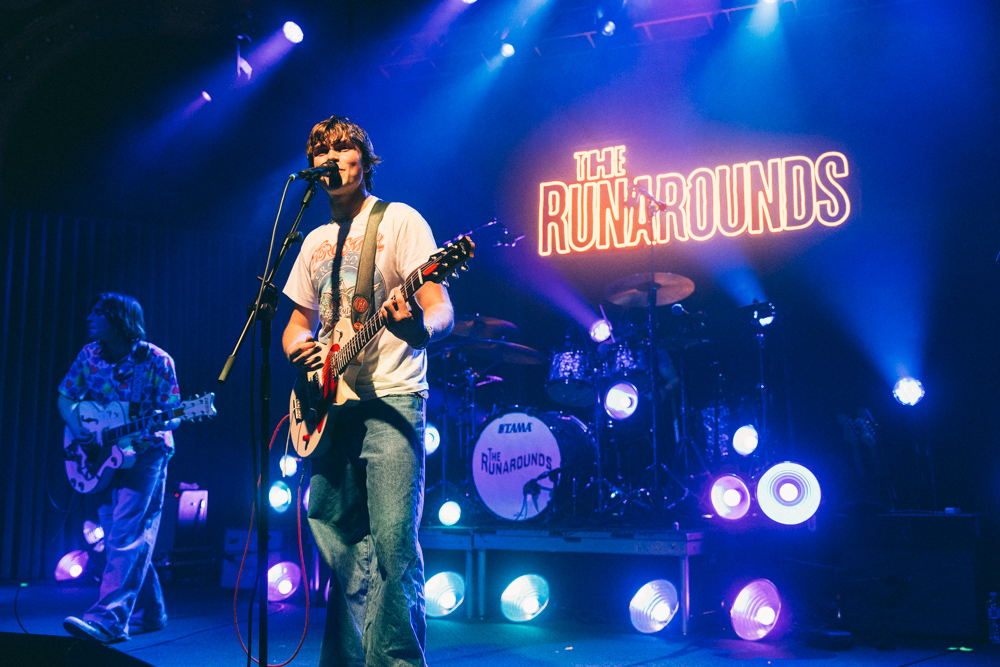 The Runarounds, Crystal Ballroom, photo by Blake Sourisseau