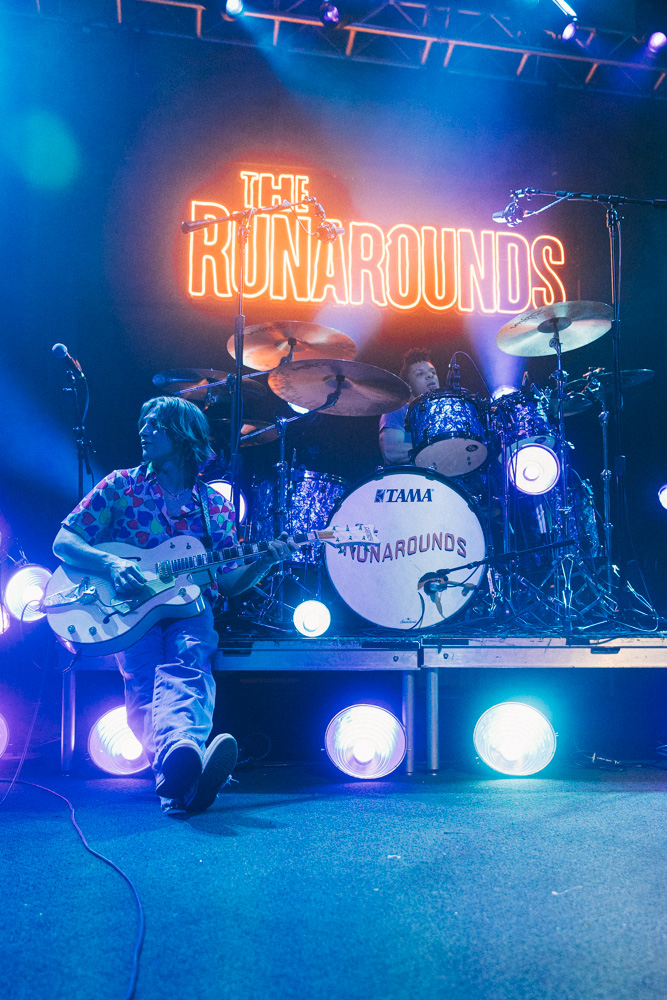 The Runarounds, Crystal Ballroom, photo by Blake Sourisseau