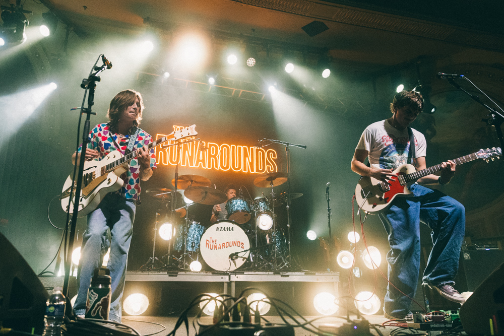 The Runarounds, Crystal Ballroom, photo by Blake Sourisseau