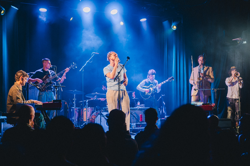 Yellow Days, Wonder Ballroom, photo by Blake Sourisseau