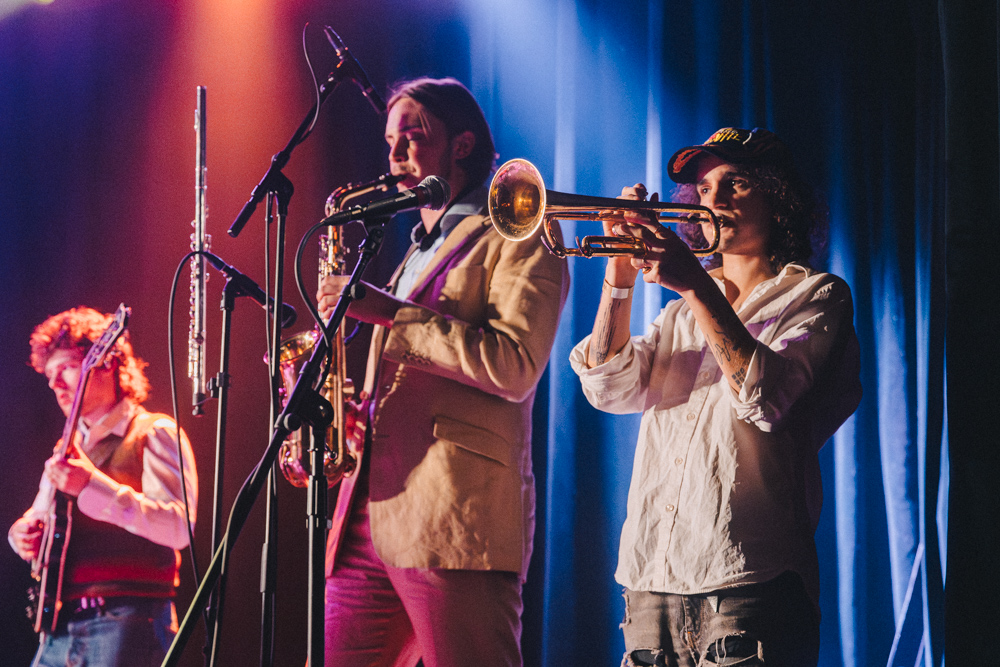Yellow Days, Wonder Ballroom, photo by Blake Sourisseau