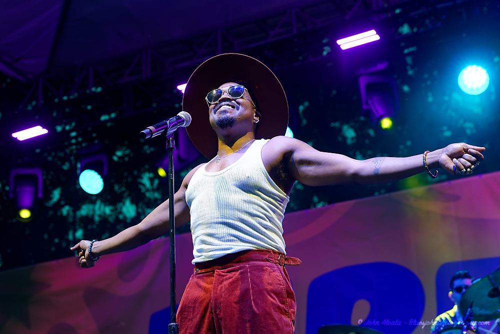 Durand Jones & The Indications, Tom McCall Waterfront Park, photo by John Alcala