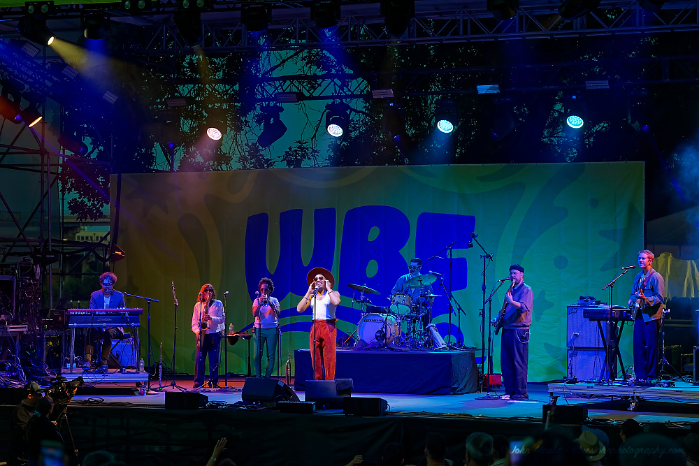 Durand Jones & The Indications, Tom McCall Waterfront Park, photo by John Alcala