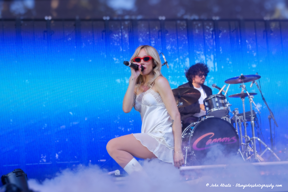 Cannons, Edgefield Amphitheater, photo by John Alcala