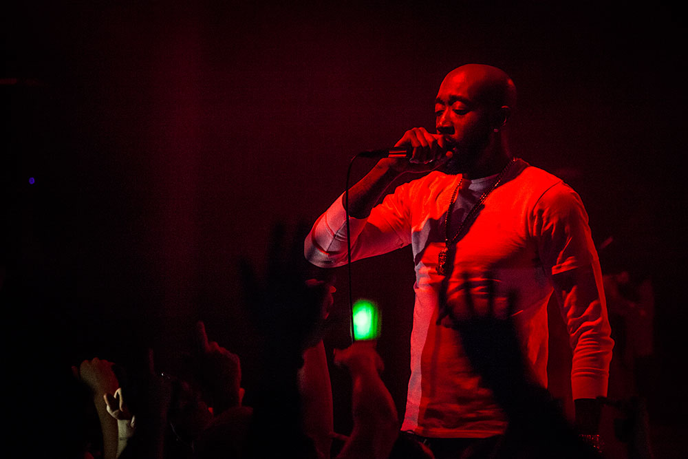 Freddie Gibbs, WOW Hall, photo by Sam Gehrke