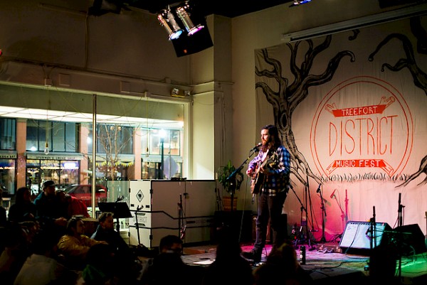Bryan John Appleby at Boise's District Coffee House: Photo by Maggie Mattinson
