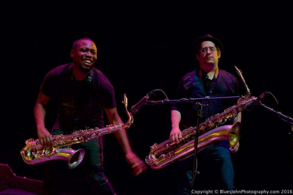 Trombone Shorty & Orleans Avenue, Keller Auditorium, Soul'd Out Music Festival, photo by John Alcala