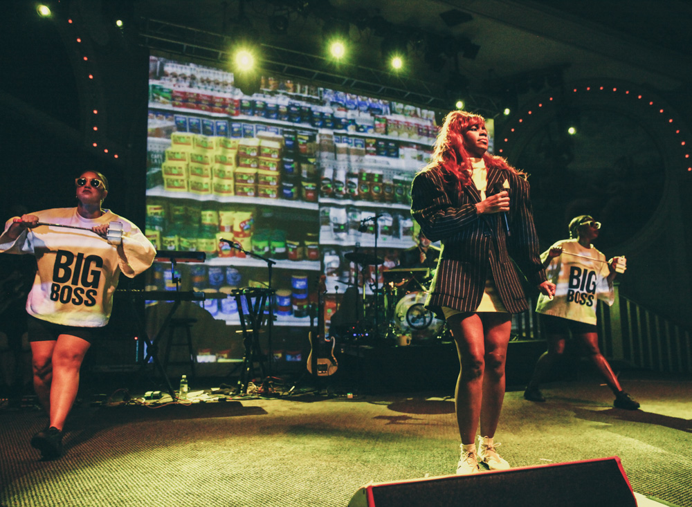 Santigold, Crystal Ballroom, photo by Tojo Andrianarivo