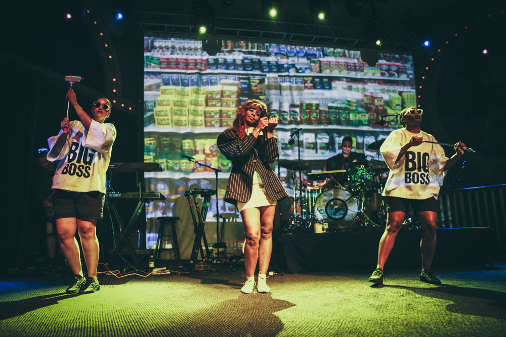 Santigold, Crystal Ballroom, photo by Tojo Andrianarivo
