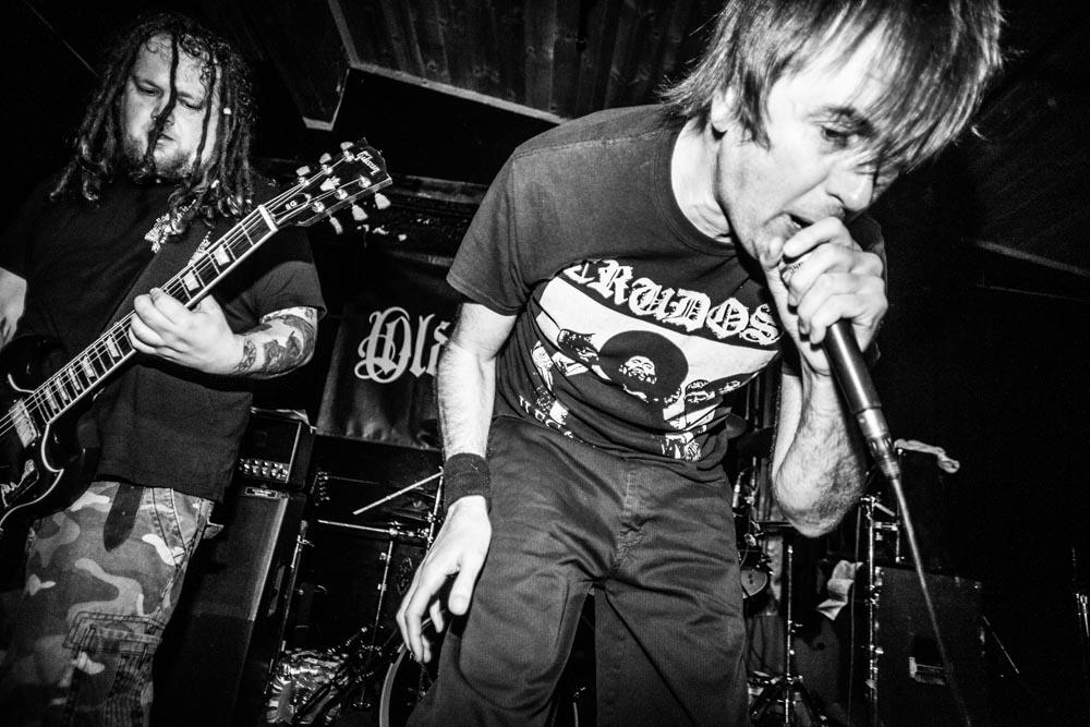 Photos of Napalm Death, Broken Dead and Facing Extinction at Old Nick's Pub  on May 4, 2016