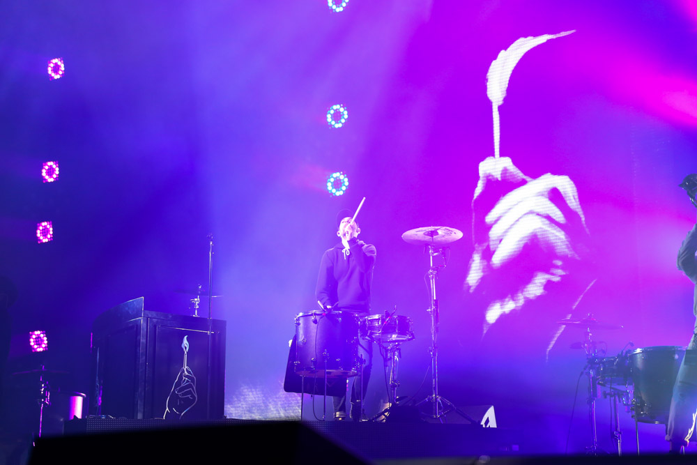 Macklemore, Veterans Memorial Coliseum, Rose Quarter, photo by Sydnie Kobza
