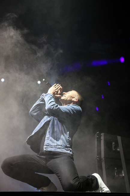 Macklemore, Veterans Memorial Coliseum, Rose Quarter, photo by Sydnie Kobza